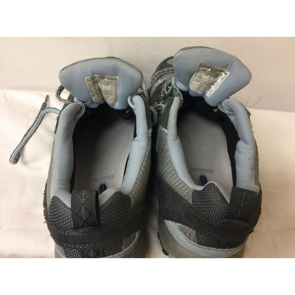 MERRELL WOMEN  AIR CUSHION BLUE/GRAYS HIKING SHOES SIZE US 10 UK 7.5 EUR 41 - Picture 9 of 12